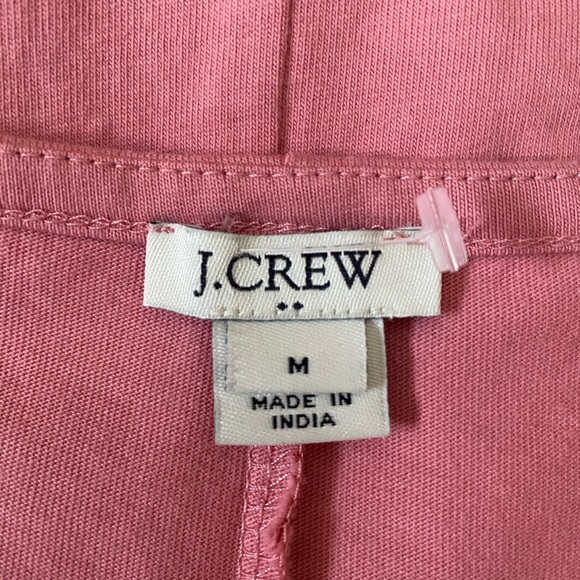 J. Crew Factory Pink Ruffle Sleeve T-Shirt dress women’s size M - Picture 8 of 8